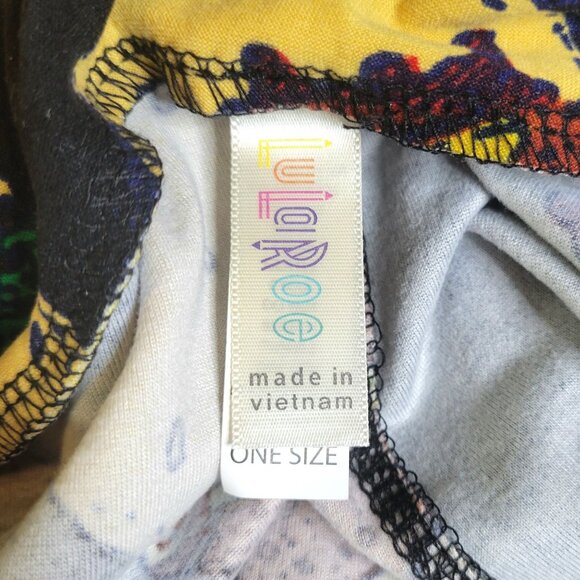 LuLaRoe Women's Leggings Bundle - 3 Pairs Fox, Hamburger & Hotdog Small SOFT - Picture 5 of 8